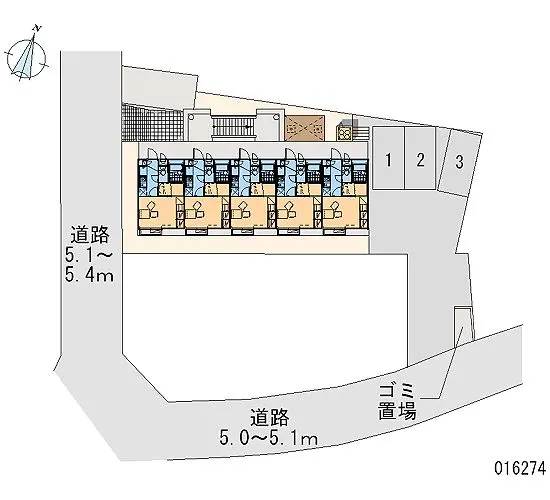 ★手数料０円★海老名市大谷北４丁目　月極駐車場（LP）